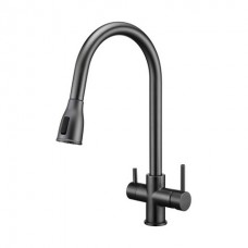 Кухонний змішувач Fabiano FKM 3122 Black Steel