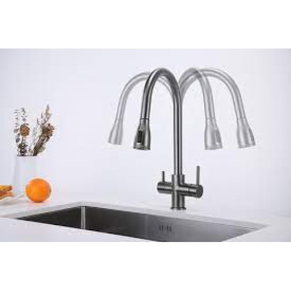 Кухонний змішувач Fabiano FKM 3122 Inox