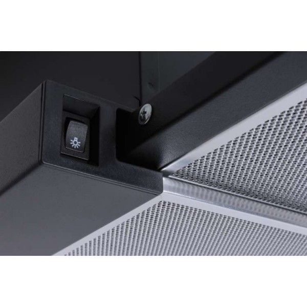Витяжка Ventolux GARDA 50 BK (700) SLIM
