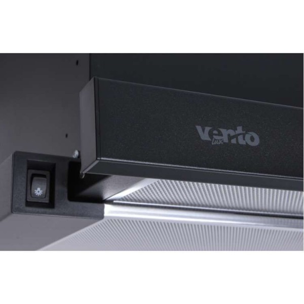 Витяжка Ventolux GARDA 50 BK (700) SLIM