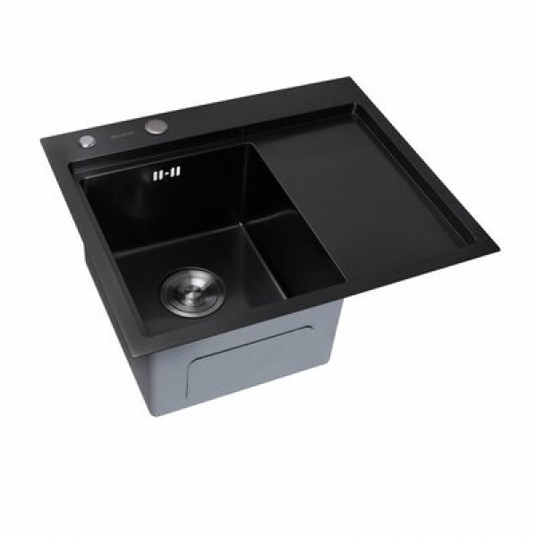 Кухонна мийка Platinum 5848BL L
