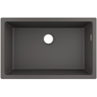 Гранітна мийка Hansgrohe S510-U660 сірий камінь