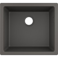 Гранітна мийка Hansgrohe 510-U450 сірий камінь