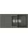 Гранітна мийка Hansgrohe S520-F345 43357290 сірий камінь