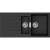 Гранітна мийка Hansgrohe S520-F345 43357170  графіт