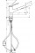 Кухонний змішувач Hansgrohe Zesis M33 74800000
