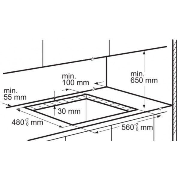 Варильна поверхня Electrolux EGT6242NVK
