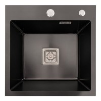 Кухонна мийка Platinum НSBB 4545BL
