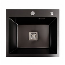 Кухонна мийка Platinum HSBB 5045BL
