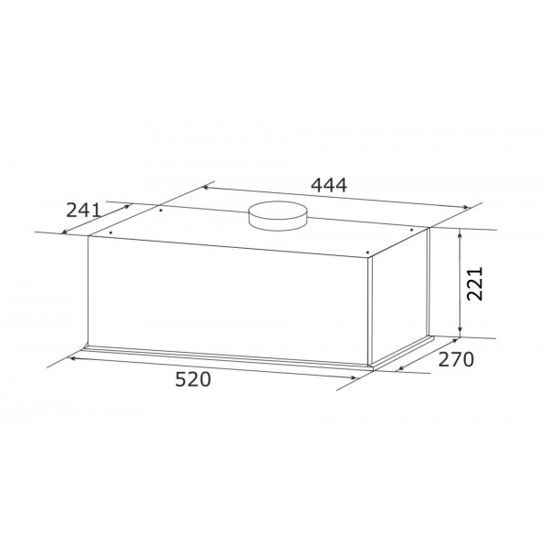 Витяжка GRANADO Palamos 3603-1200 Inox