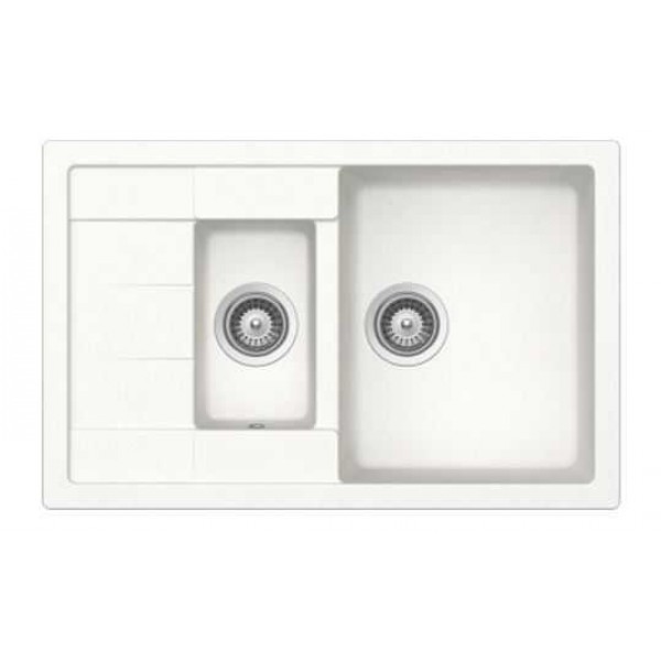 Гранітна мийка Schock Manhattan D150 S SUPERWHITE-01