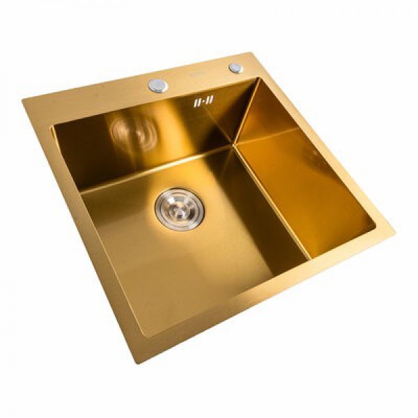 Кухонна мийка PLATINUM HSBB5050 золото