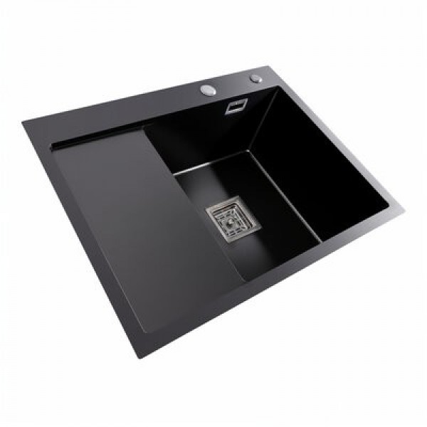 Кухонна мийка Platinum 6550 BL R