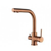 Кухонний змішувач AQUAsanita Akvaduo 2663  Copper