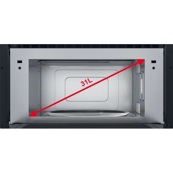 Вбудована мікрохвильова піч Whirlpool W7MD440NB