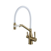 Кухонний змішувач FRAP F4397-3 золотий