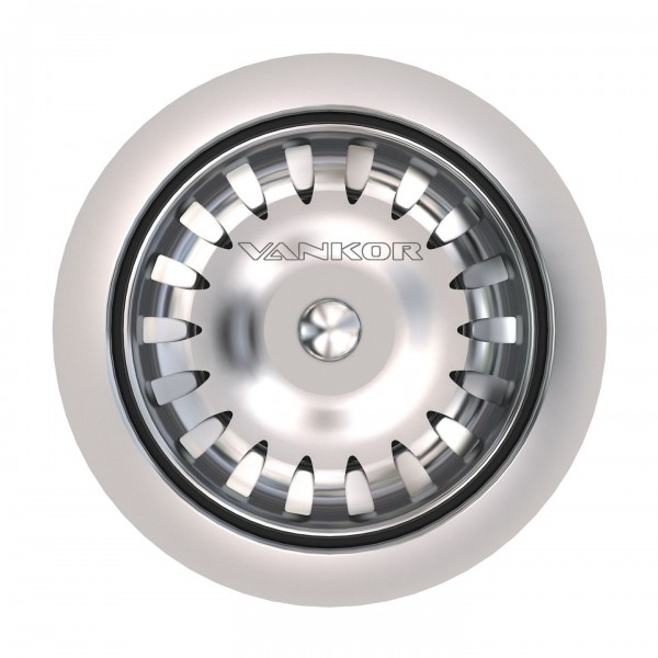 Кухонна мийка VANKOR Sity SMO 02.61 White stone