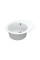 Кухонна мийка VANKOR Sity SMO 02.61 White stone