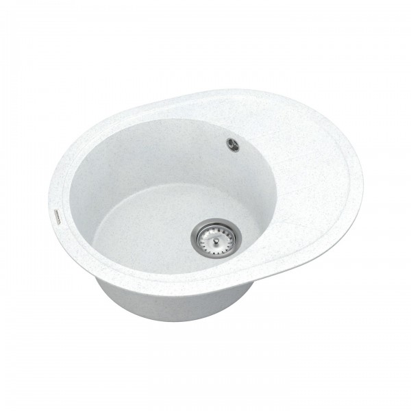 Кухонна мийка VANKOR Sity SMO 02.61 White stone