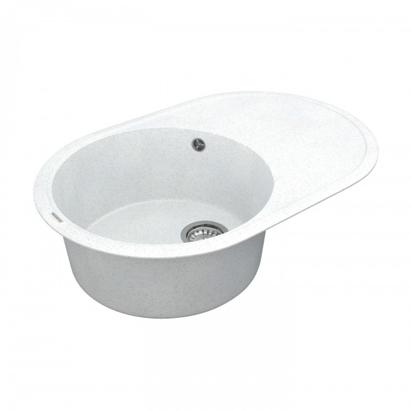 Кухонна мийка VANKOR Sity SMO 02.78 White stone