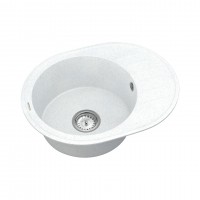 Кухонна мийка VANKOR Lira LMO 02.57 White Stone