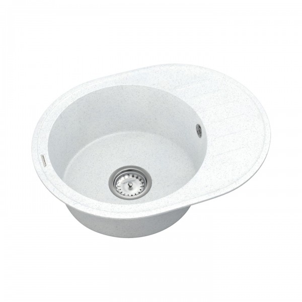 Кухонна мийка VANKOR Lira LMO 02.57 White Stone