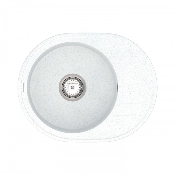 Кухонна мийка VANKOR Lira LMO 02.57 White Stone