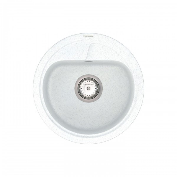 Кухонна мийка VANKOR Polo PMR 01.45 White Stone