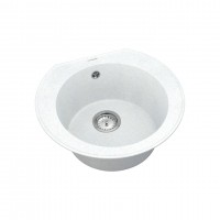Кухонна мийка VANKOR Kres KMR 01.52 White Stone