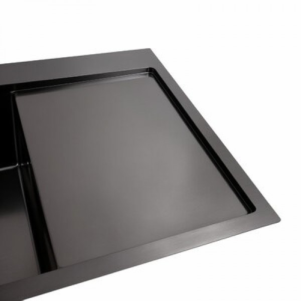 Кухонна мийка Platinum НD7850 B L