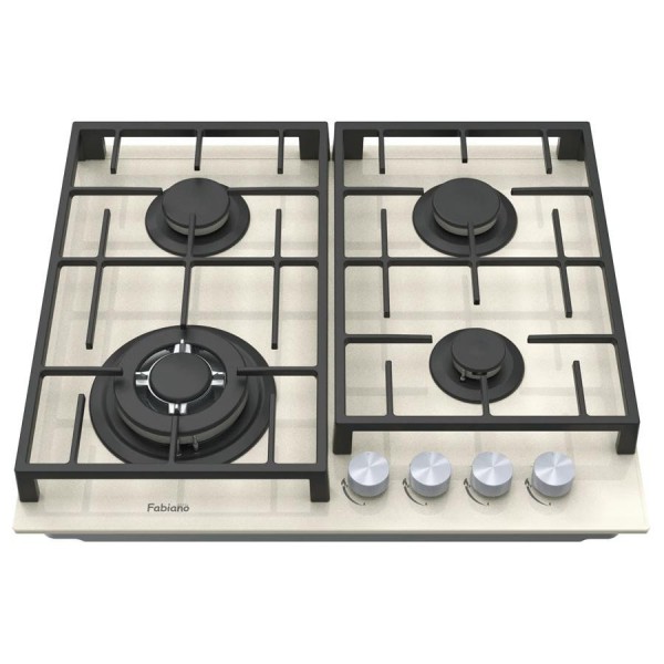 Варильна поверхня Fabiano FHG 8244 VGHT Cream Glass