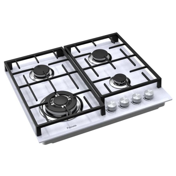 Варильна поверхня Fabiano FHG 8244 VGHT White Glass