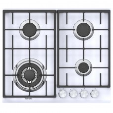 Варильна поверхня Fabiano FHG 8244 VGHT White Glass