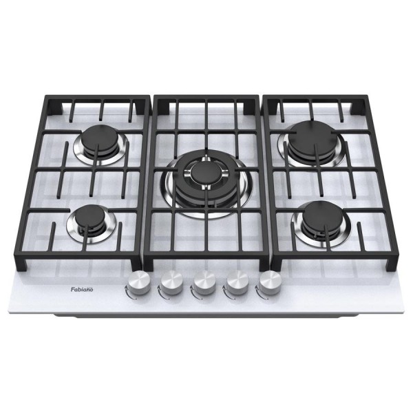 Варильна поверхня Fabiano FHG 8255 VGHT White Glass