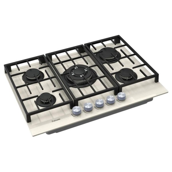 Варильна поверхня Fabiano FHG 8255 VGHT Cream Glass