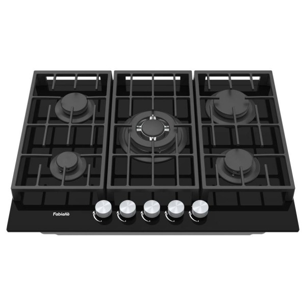 Варильна поверхня Fabiano FHG 8255 VGHT Black Glass