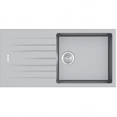 Гранітна мийка Fabiano Classic 100х50 Grey Metallic