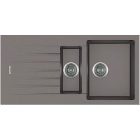 Гранітна мийка Fabiano Classic 100х50х15 Beton