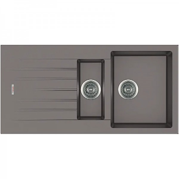 Гранітна мийка Fabiano Classic 100х50х15 Beton