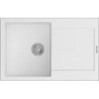 Гранітна мийка Fabiano Navio 79x50  Alpine White