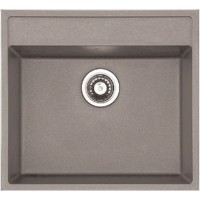 Гранітна мийка Fabiano Quadro 56x51 Beton