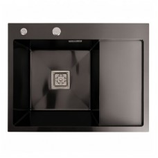 Кухонна мийка Platinum 6550 BL L