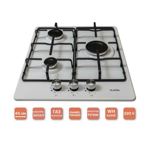 Варильна поверхня Ventolux HG430-B3 S (WH)