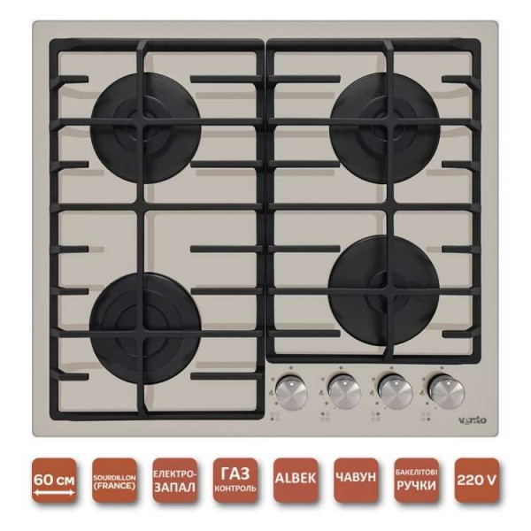 Варильна поверхня Ventolux HG640-DA3 CS (X)