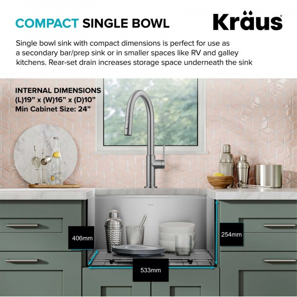 Кухонна мийка Kraus KORE ™KWU111-21