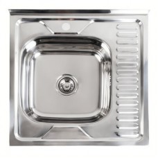 Кухонна мийка Platinum 6060 пол L 0,7/160