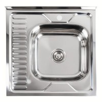 Кухонна мийка Platinum 6060 пол R 0,7/160