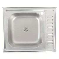 Кухонна мийка Platinum 6050 сатин L 0,5/160
