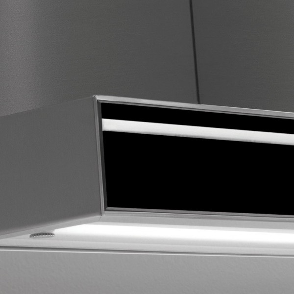 Витяжка Falmec LUMINA EVO NRS 120 GLASS BLACK 800