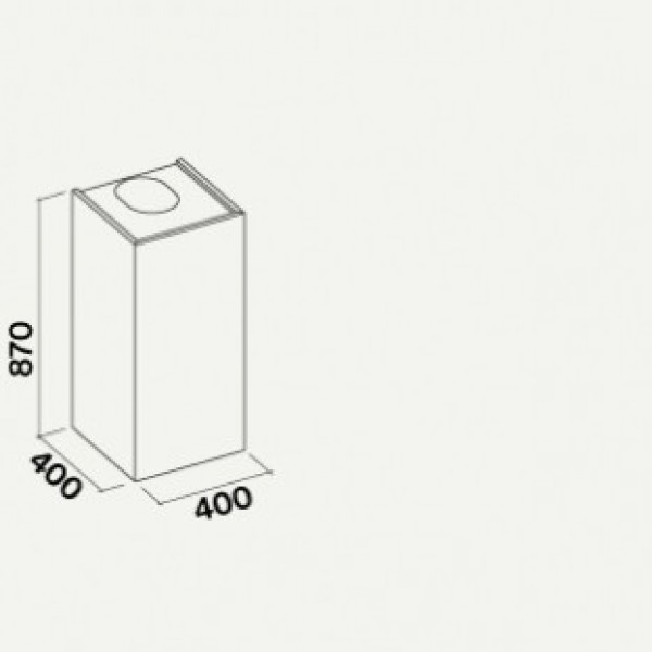 Витяжка Falmec MIRA WHITE 40 800